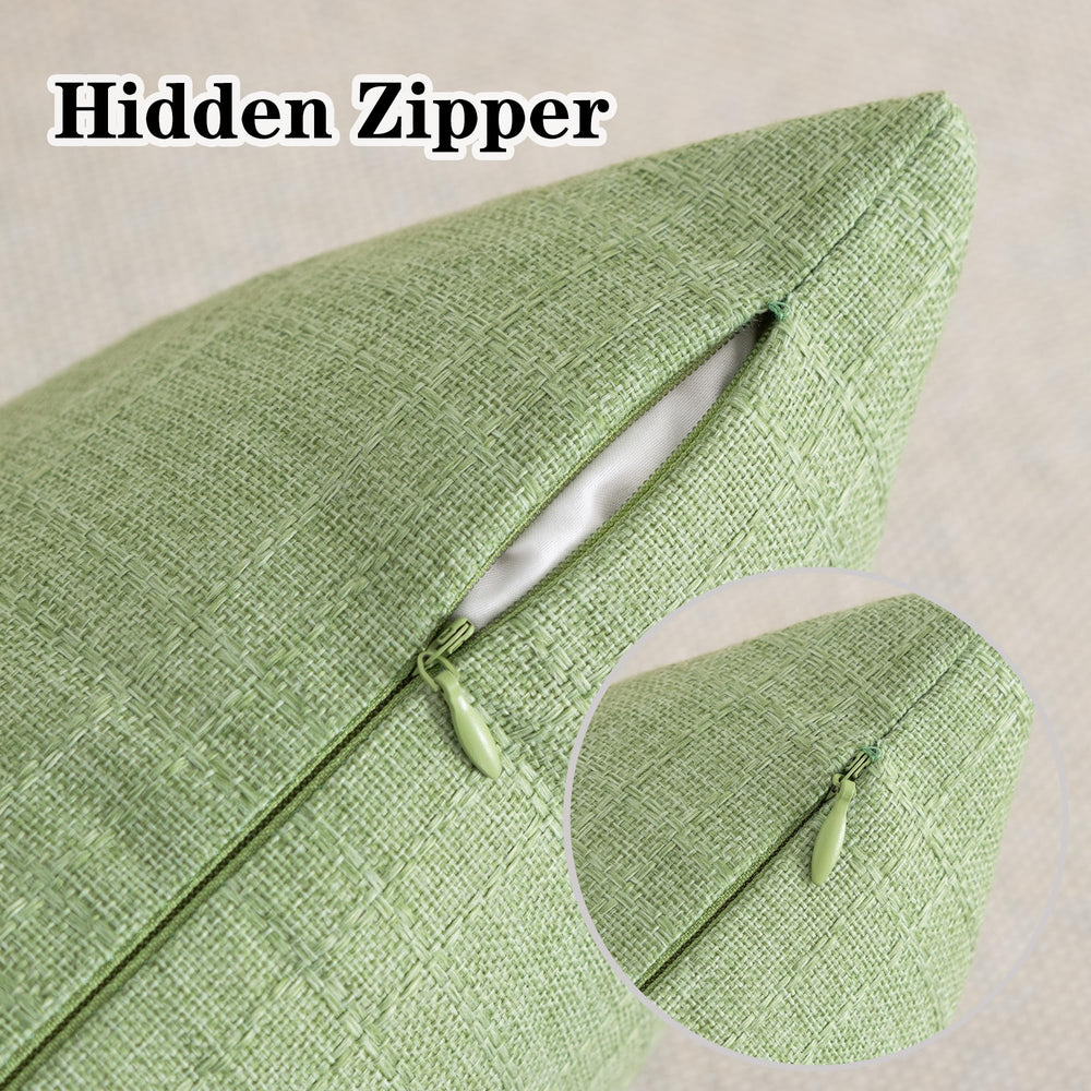 K KEVIN TEXTILE Pillow Covers on Outdoor Patio Furniture
