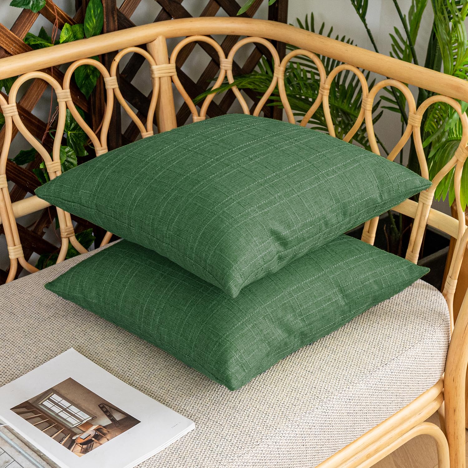 K KEVIN TEXTILE pillow covers pack of 2 in original packaging