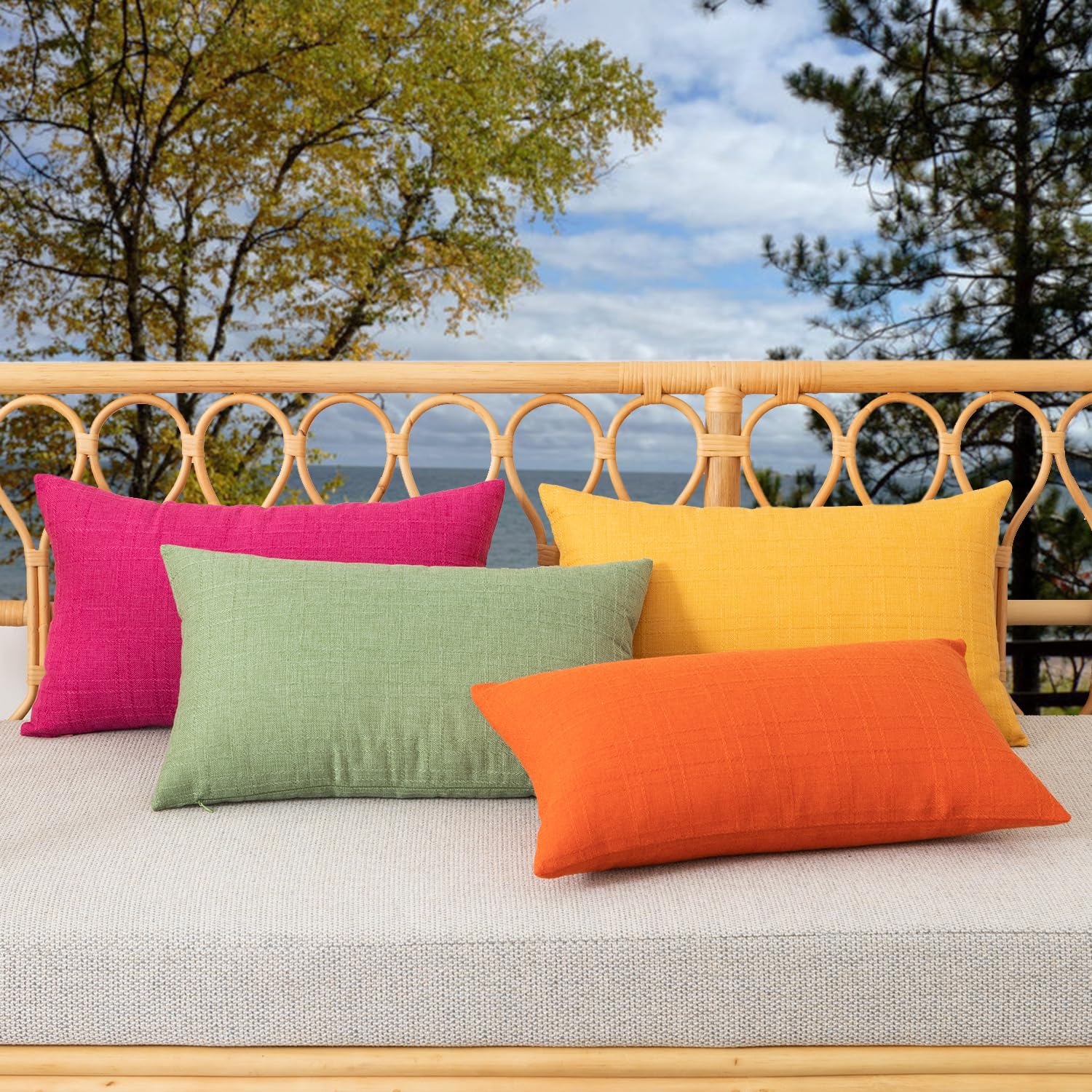 K KEVIN TEXTILE Pillow Covers Pack of 2 with Packaging