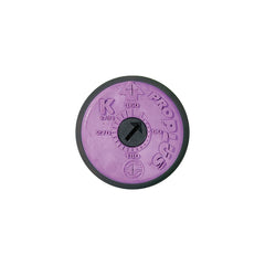 K-Rain ProPlus sprinkler showing spray distance adjustment