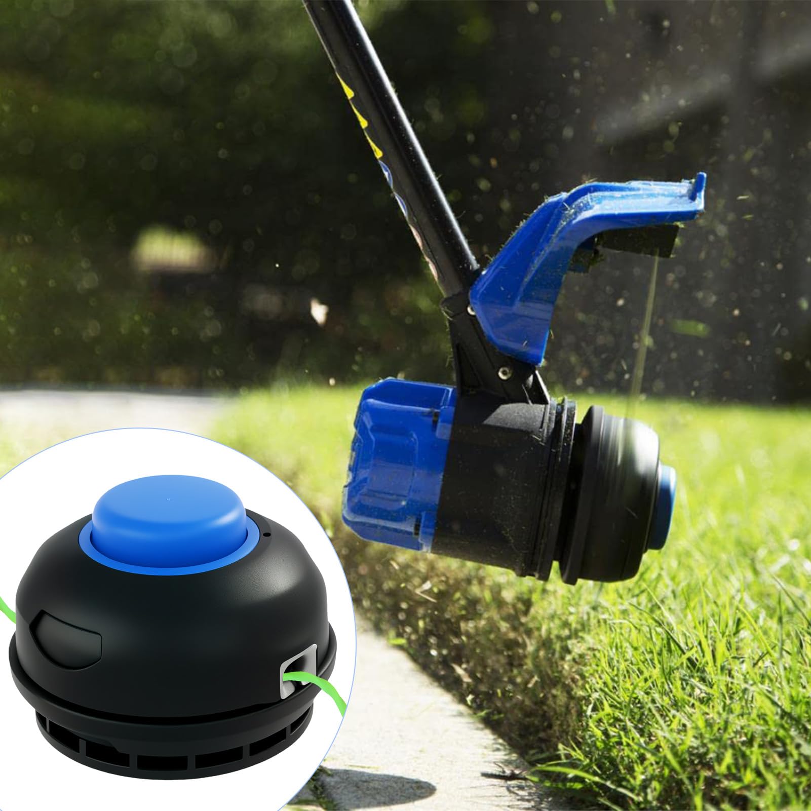 Kaberalty KLS124-03 Trimmer Head on Kobalt trimmer