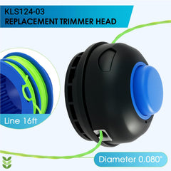 Kaberalty KLS124-03 Trimmer Head Replacement side view