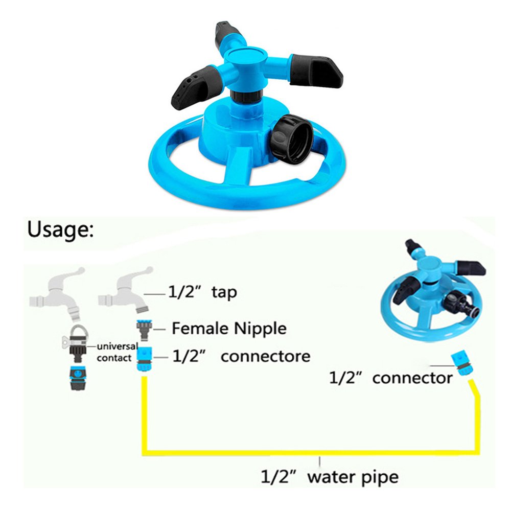 Kadaon Lawn Sprinkler packaging showing product details
