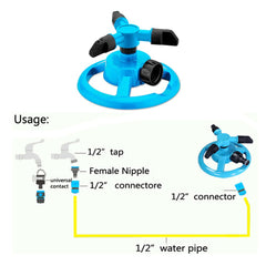 Kadaon Lawn Sprinkler packaging showing product details