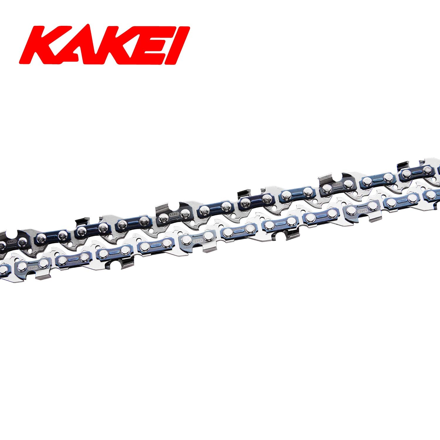 KAKEI 22 Inch Chainsaw Chain in use on a chainsaw