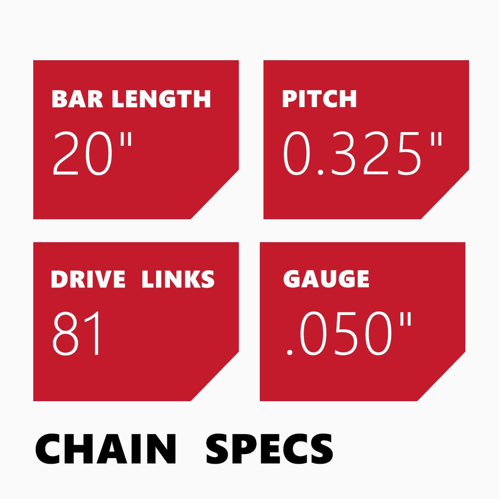 KAKEI Chainsaw Chain in a protective oil coating