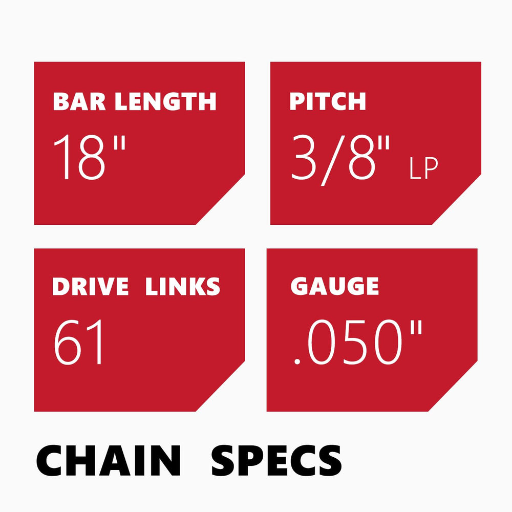 KAKEI Chainsaw Chain with protective oil for corrosion resistance