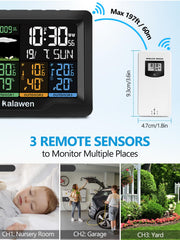 Kalawen Weather Station sensors for outdoor use