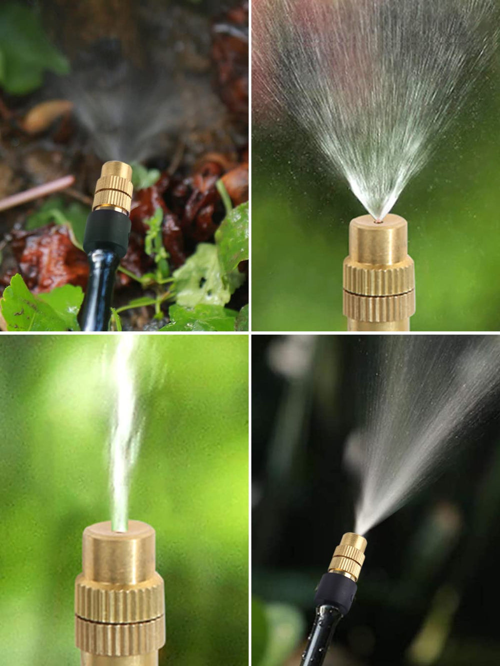 Kalolary Adjustable Nozzle installed on plants