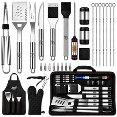 Kaluns 30-Piece BBQ Set displayed in storage case