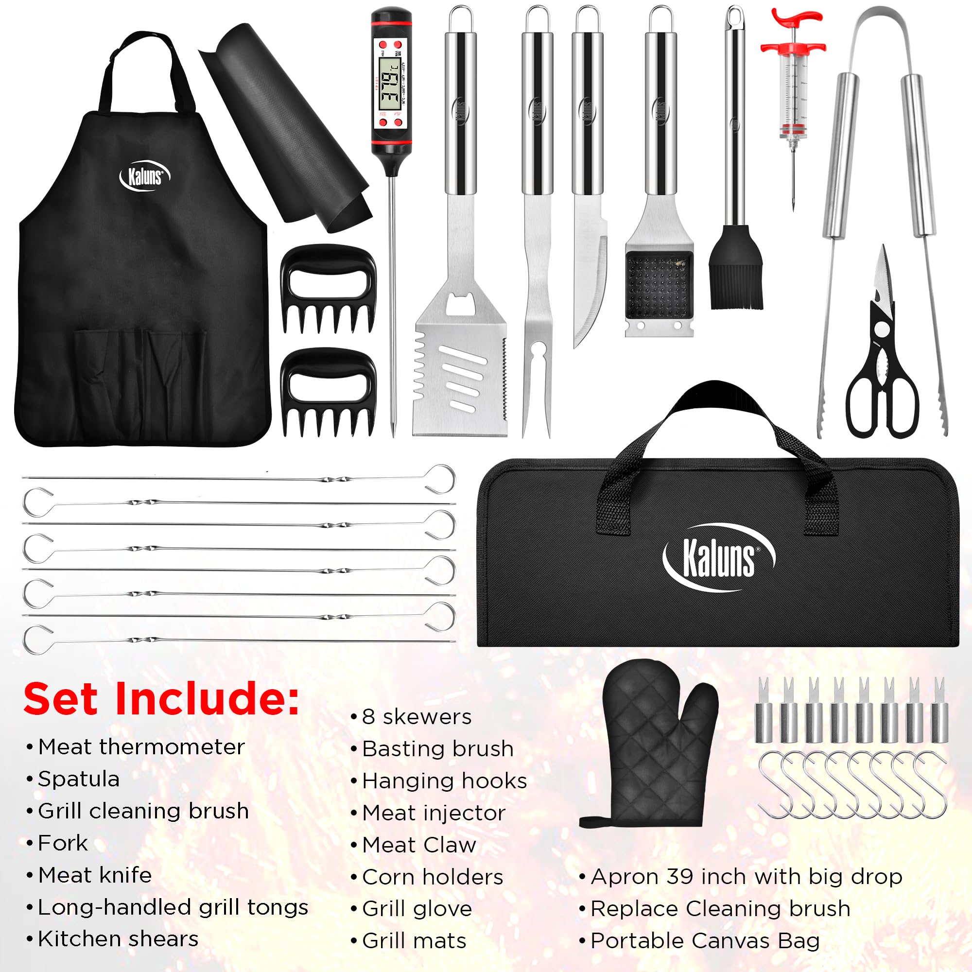 Kaluns multifunctional spatula and grill tools