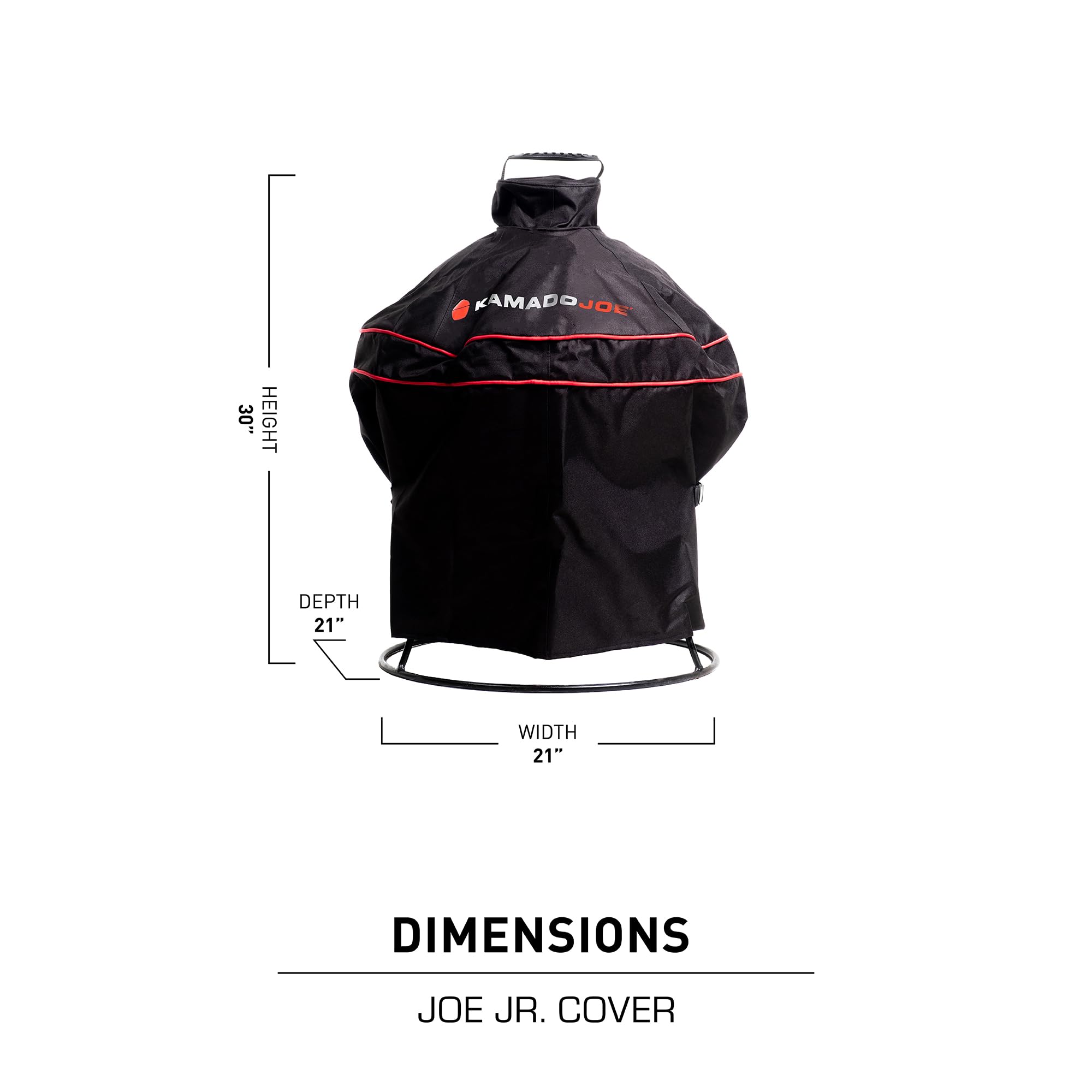 Kamado Joe Joe Jr Grill Cover side view