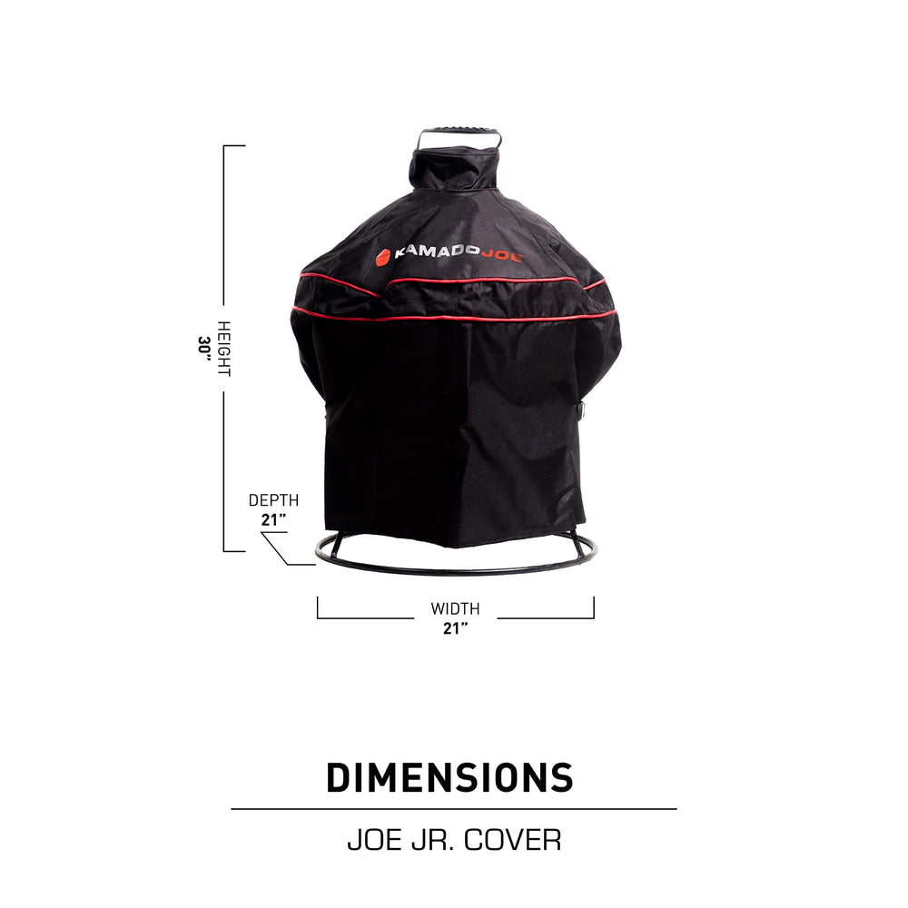 Kamado Joe Joe Jr Grill Cover side view