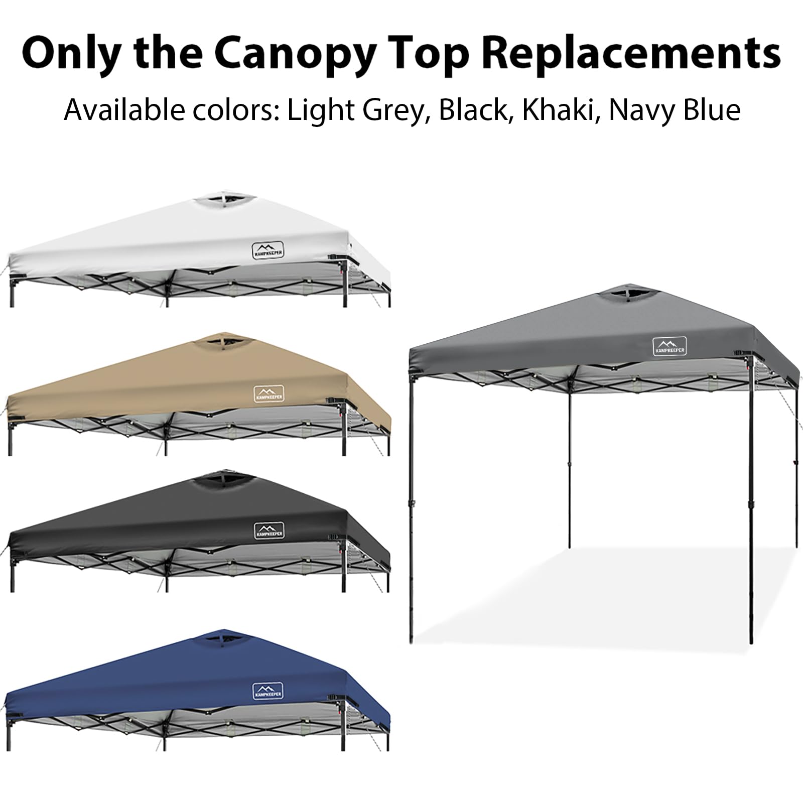 KAMPKEEPER 10x10 Canopy Tent Cover installation view