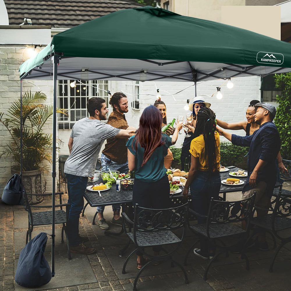 KAMPKEEPER 10x10 Replacement Canopy Tent Cover side view