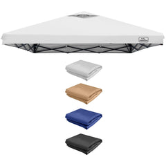 KAMPKEEPER 8x8 replacement canopy roof in light gray