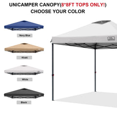 KAMPKEEPER canopy roof installed on a frame
