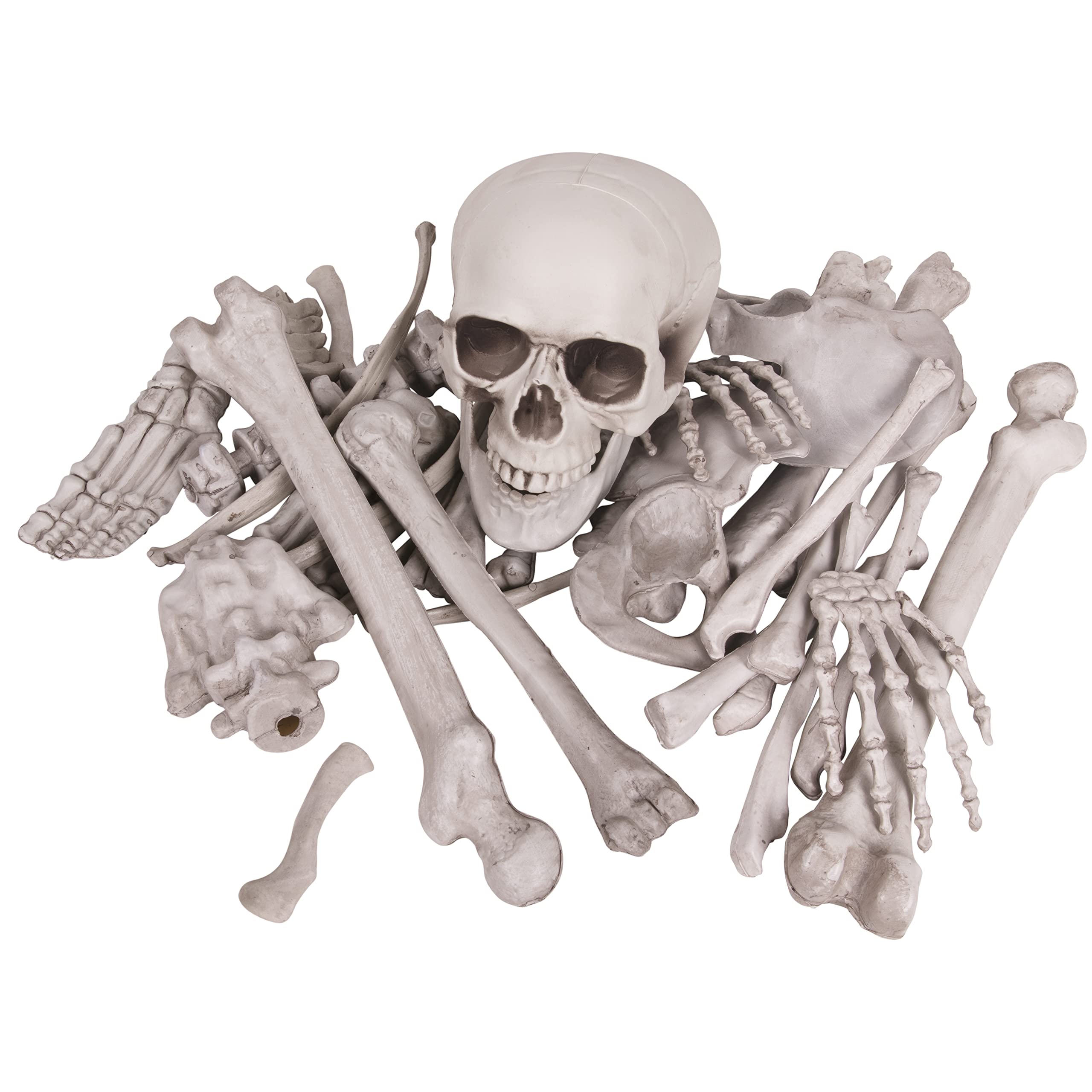 Kangaroo 30 Pcs Plastic Halloween Skeleton Bones in a box