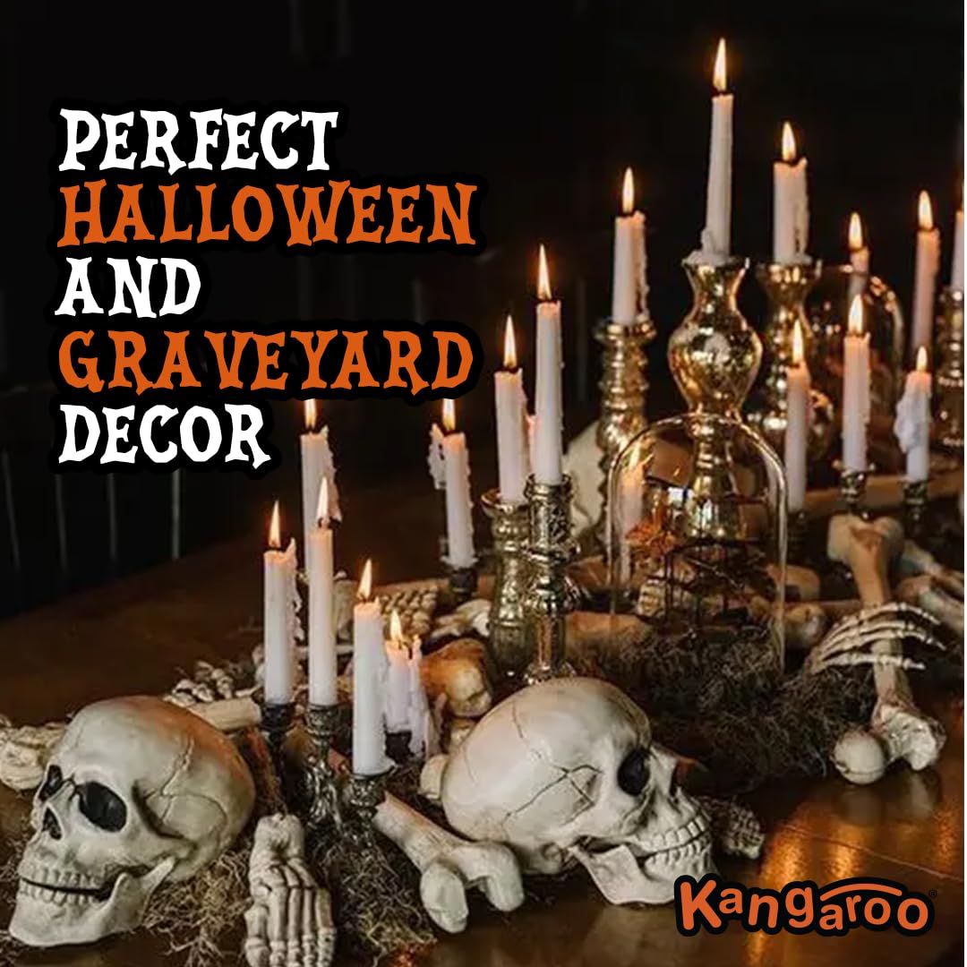 Kangaroo Halloween skeleton bones storage bag