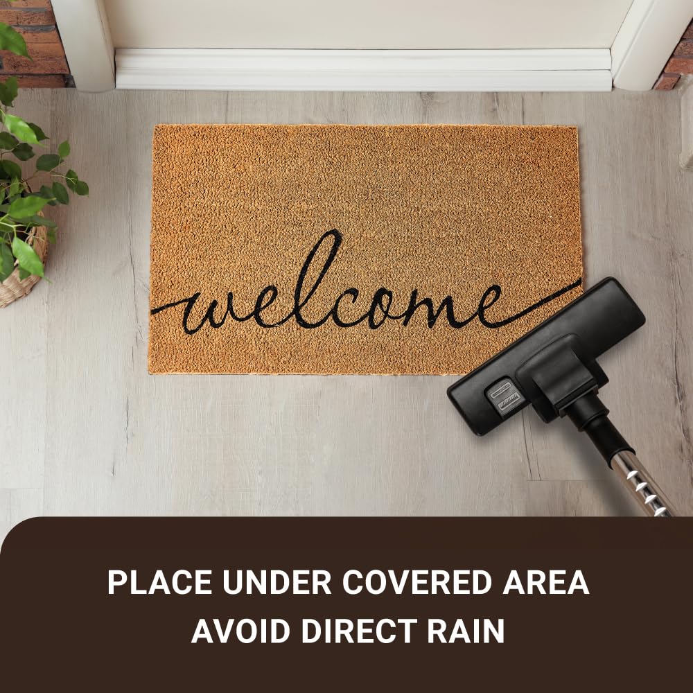 KANKUN Coco Coir Door Mat showing natural coir texture