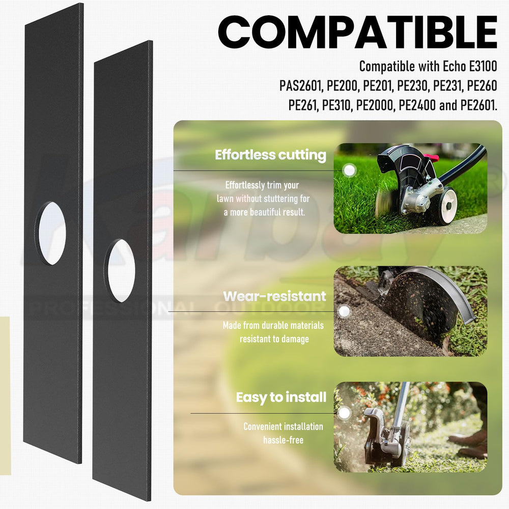 Karbay replacement blades compatible with Ryobi, Echo, Stihl