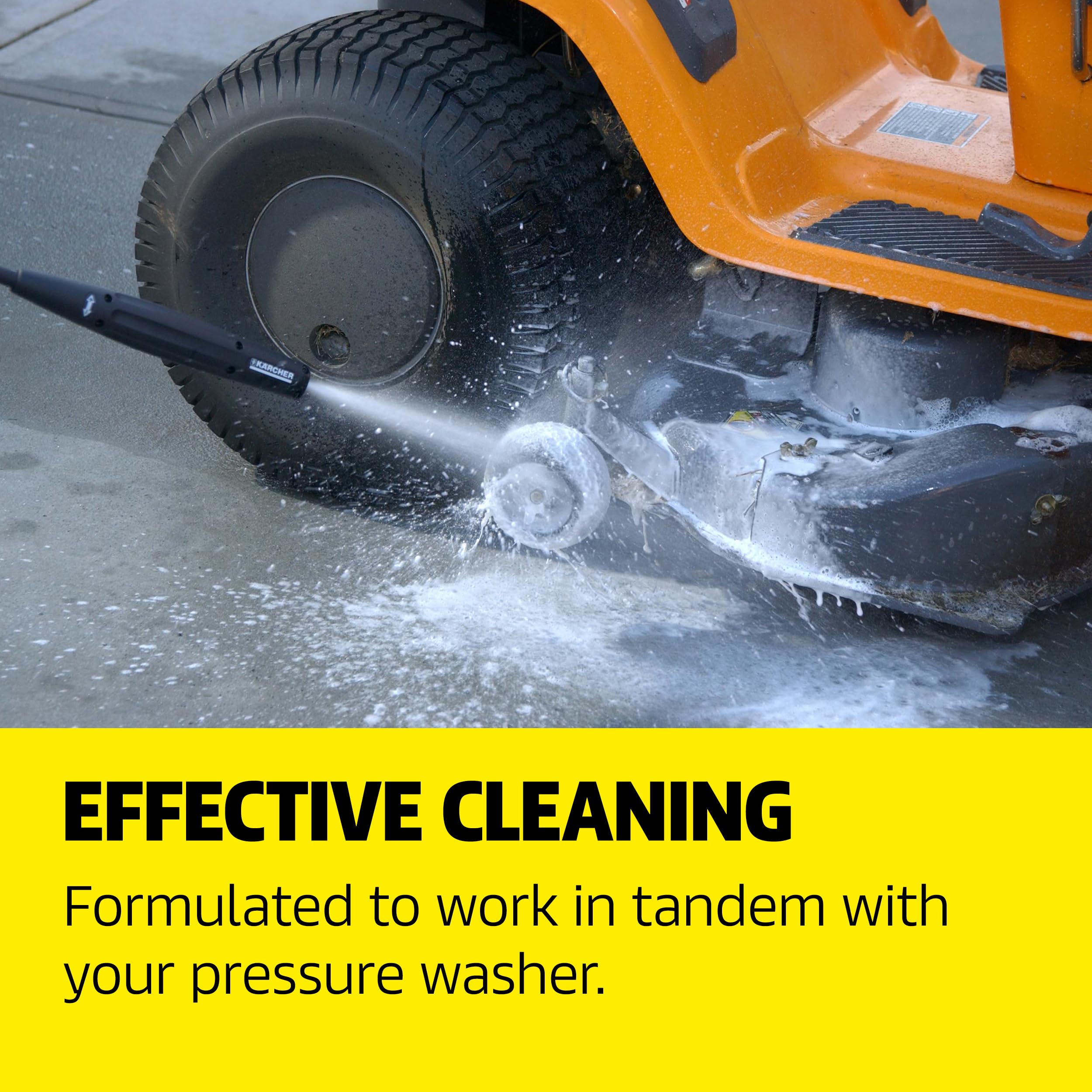 KÄRCHER Multi-Purpose Pressure Washer Detergent side view showing cap