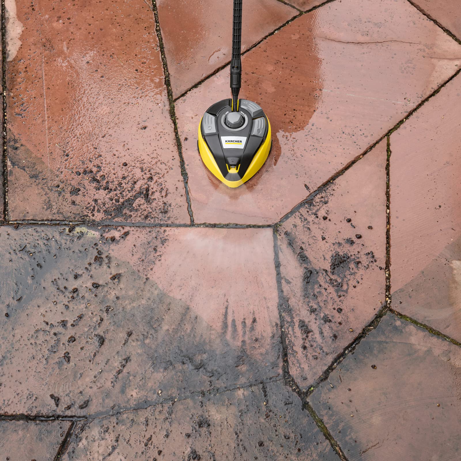 KÄRCHER T 7 Plus T-Racer with yellow splash-free skirt