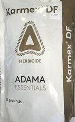 Karmex DF granules displayed on a garden surface
