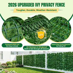 KASZOO ivy fence installation with zip ties on a wall