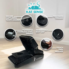 Kat Sense Rat Trap set displayed from above