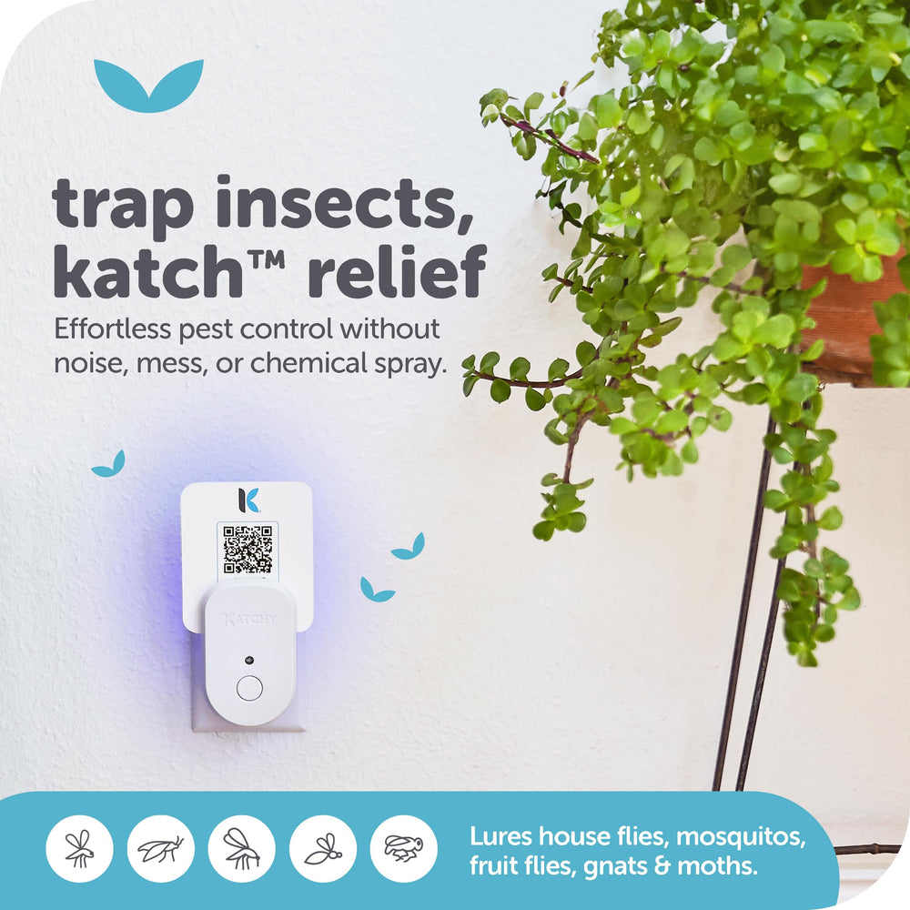 KATCHY Bug Trap installation in a kitchen outlet