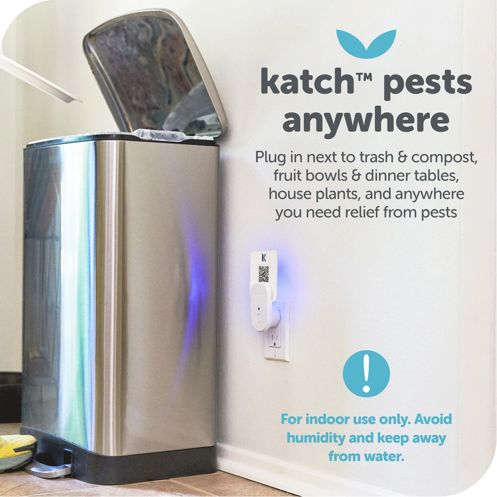KATCHY Bug Trap packaging with features listed