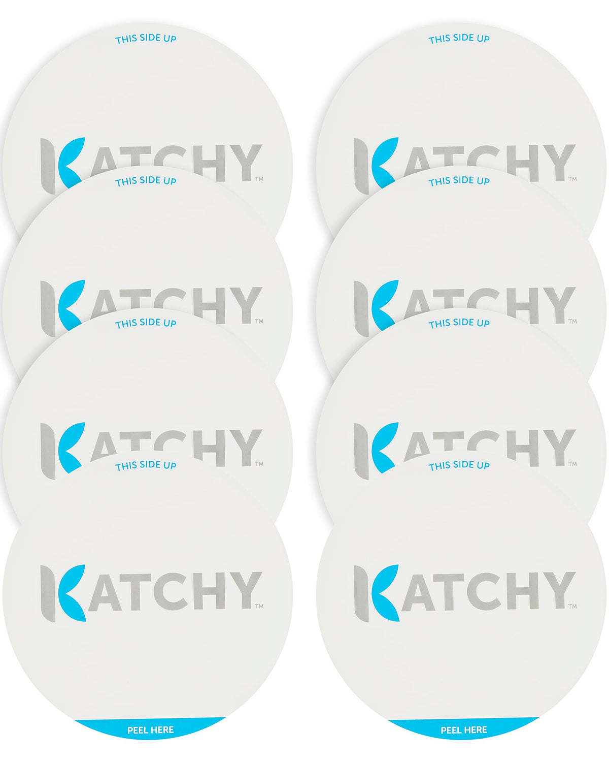 KATCHY Duo Glue Board Refills pack of 8 front view