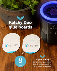 KATCHY Duo Glue Board showing super sticky surface