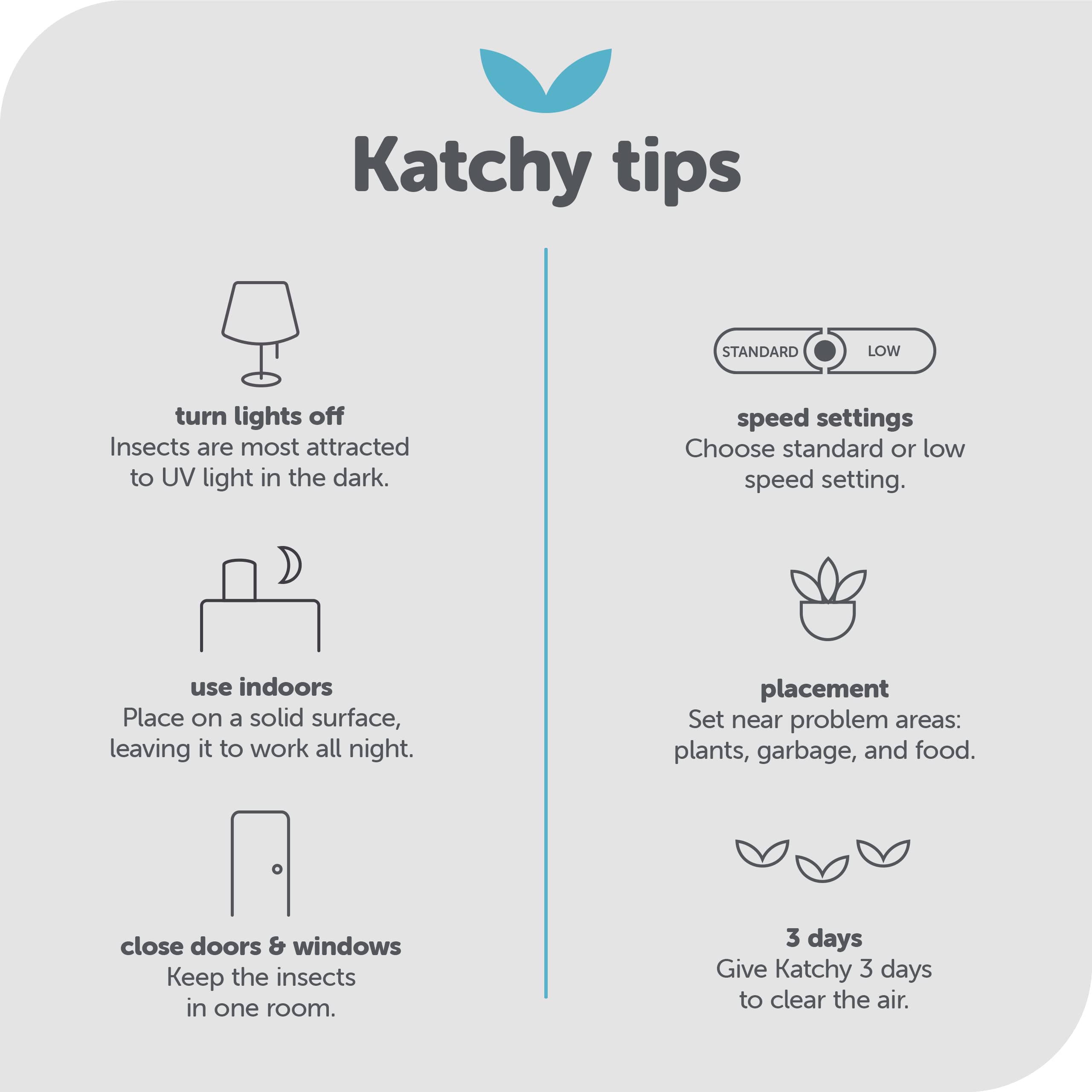KATCHY Indoor Flying Insect Trap packaging
