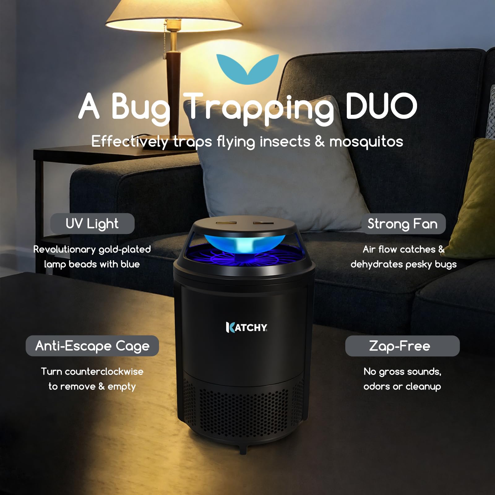 KATCHY trap showing multiple light modes