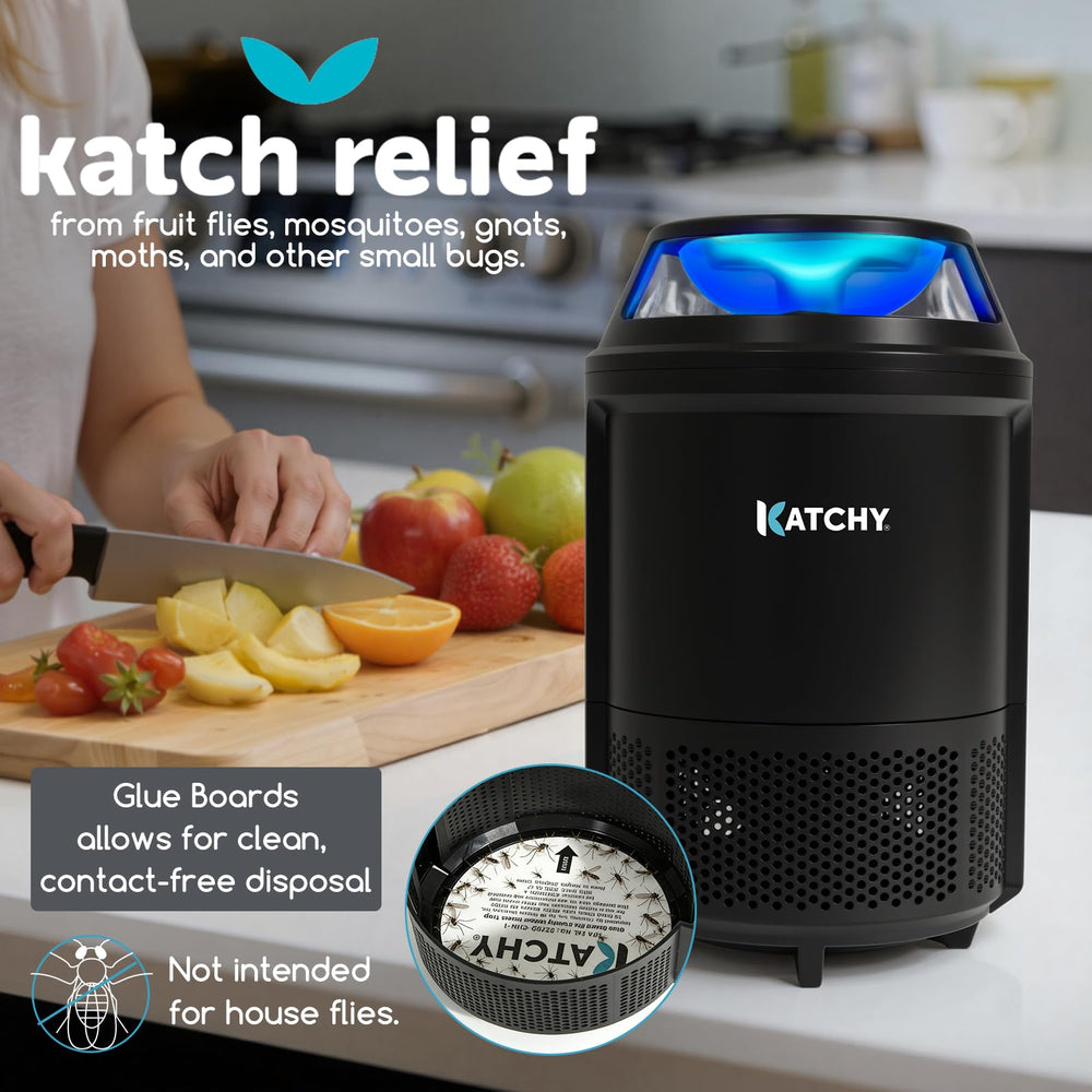 KATCHY trap with UV light in use
