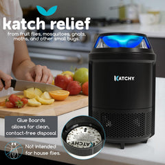 KATCHY trap with UV light in use