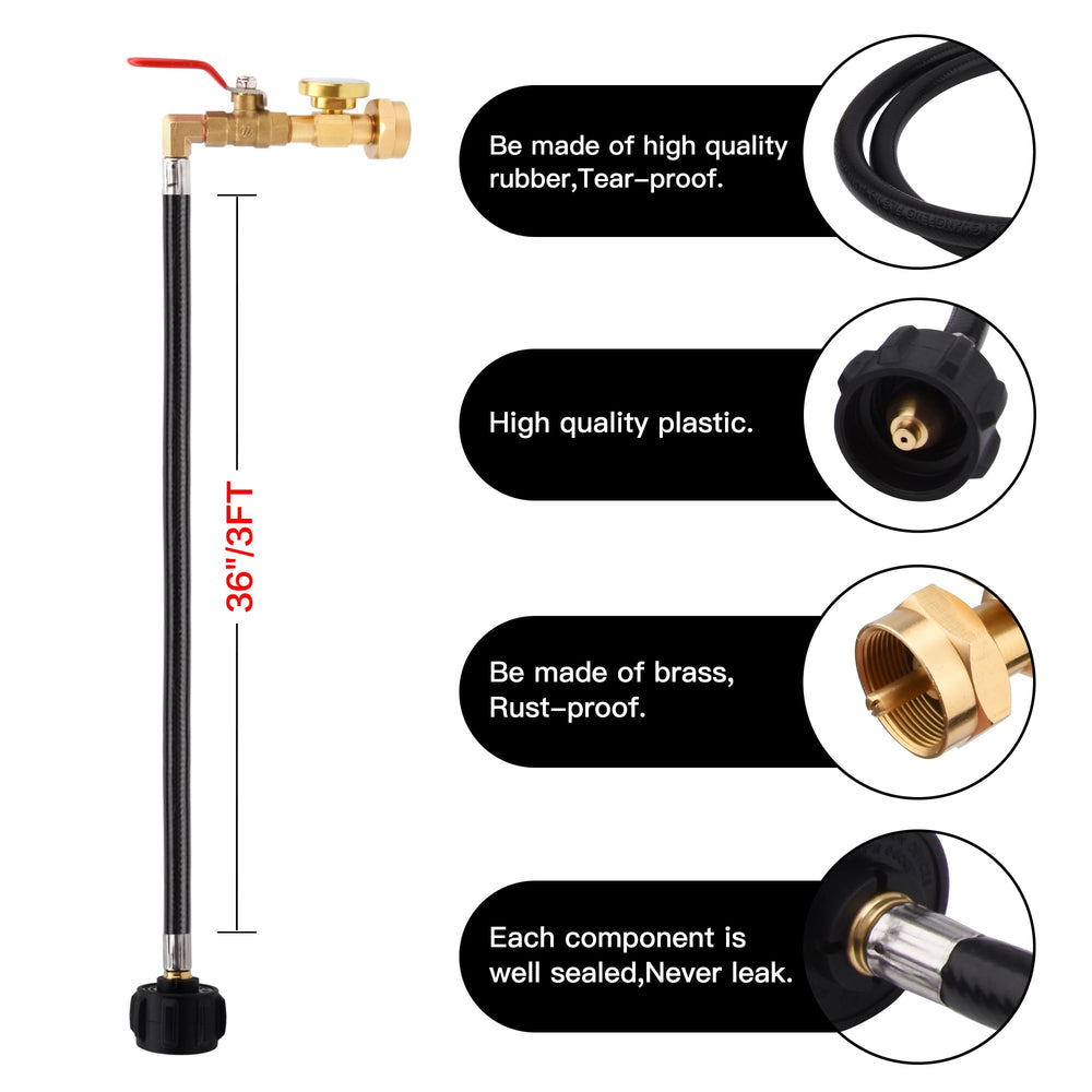 KAVAKARA propane refill adapter packaging