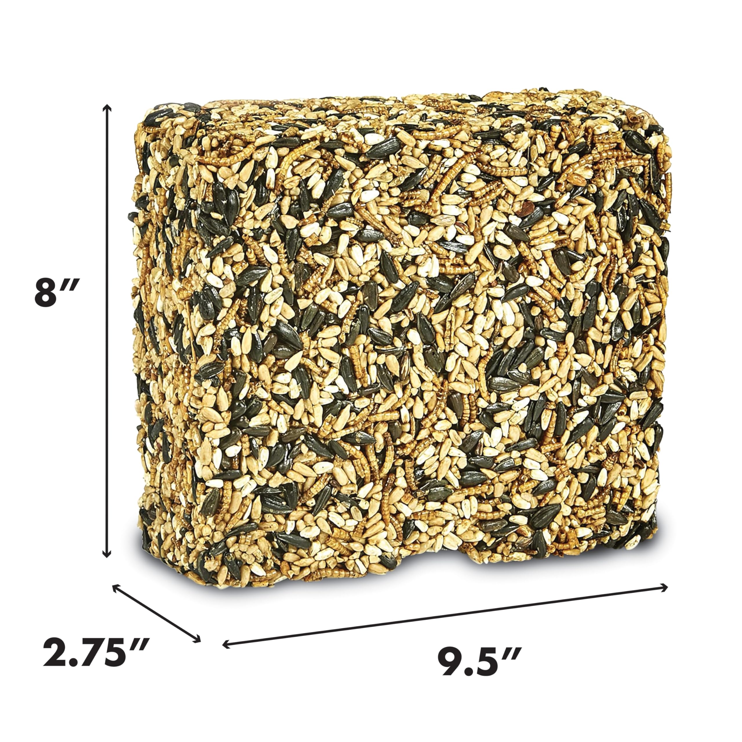 Kaytee Bird Seed Cake packaging with ingredients list