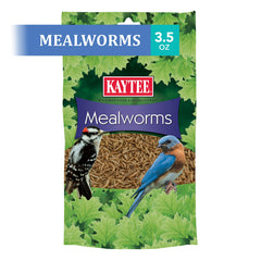 Kaytee Mealworms 3.5 Ounce nutritional information