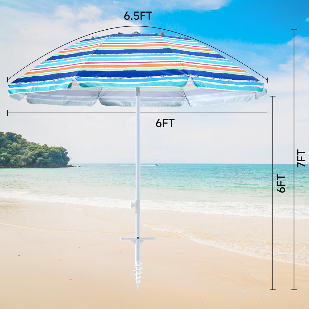 Kbrellaoutlets Beach Umbrella packed for storage
