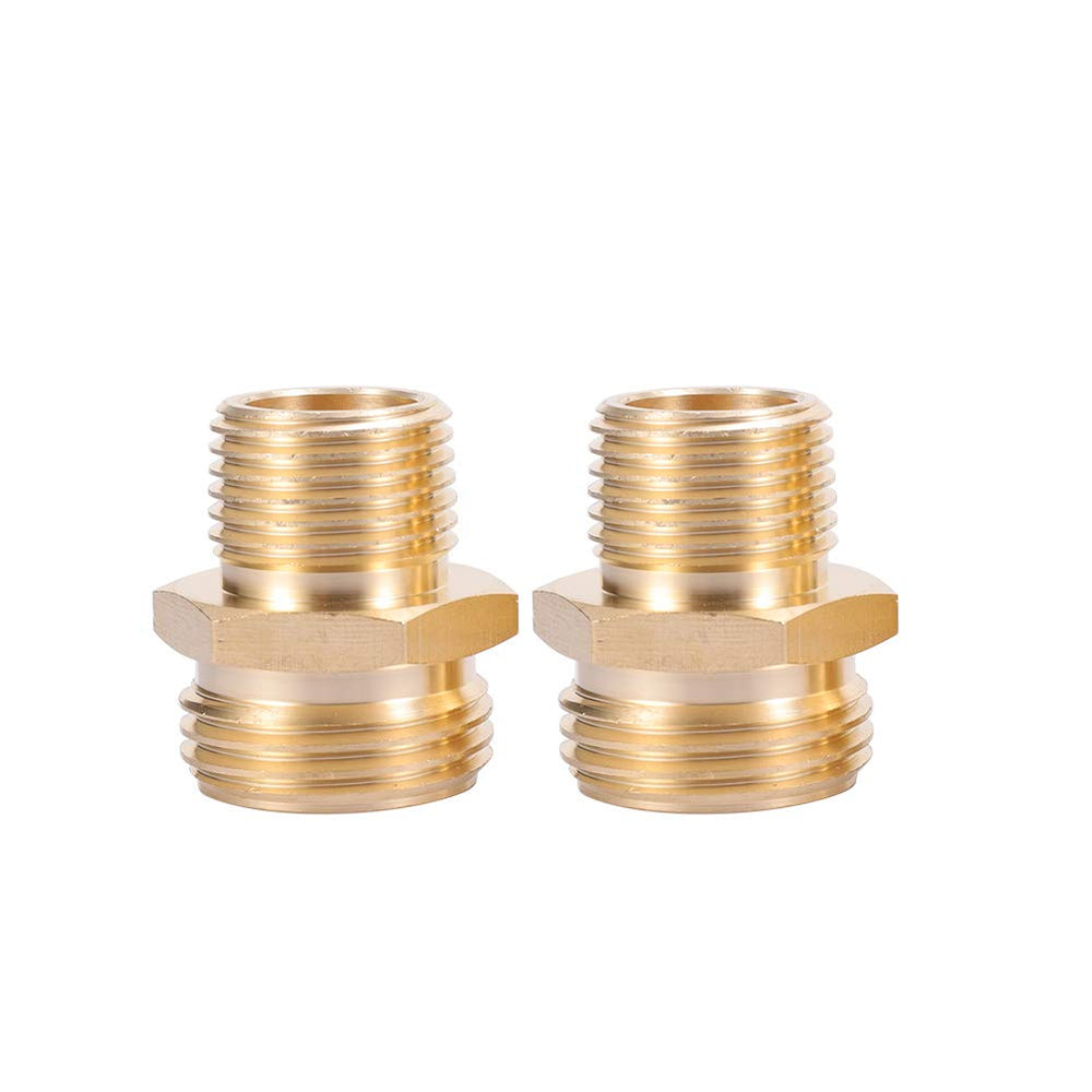 Kbrotech Brass connectors with rubber washers included