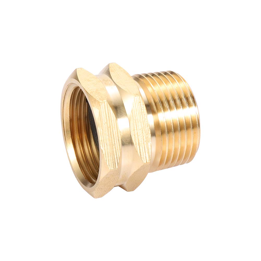 Kbrotech Brass Garden Hose Adapter packaging