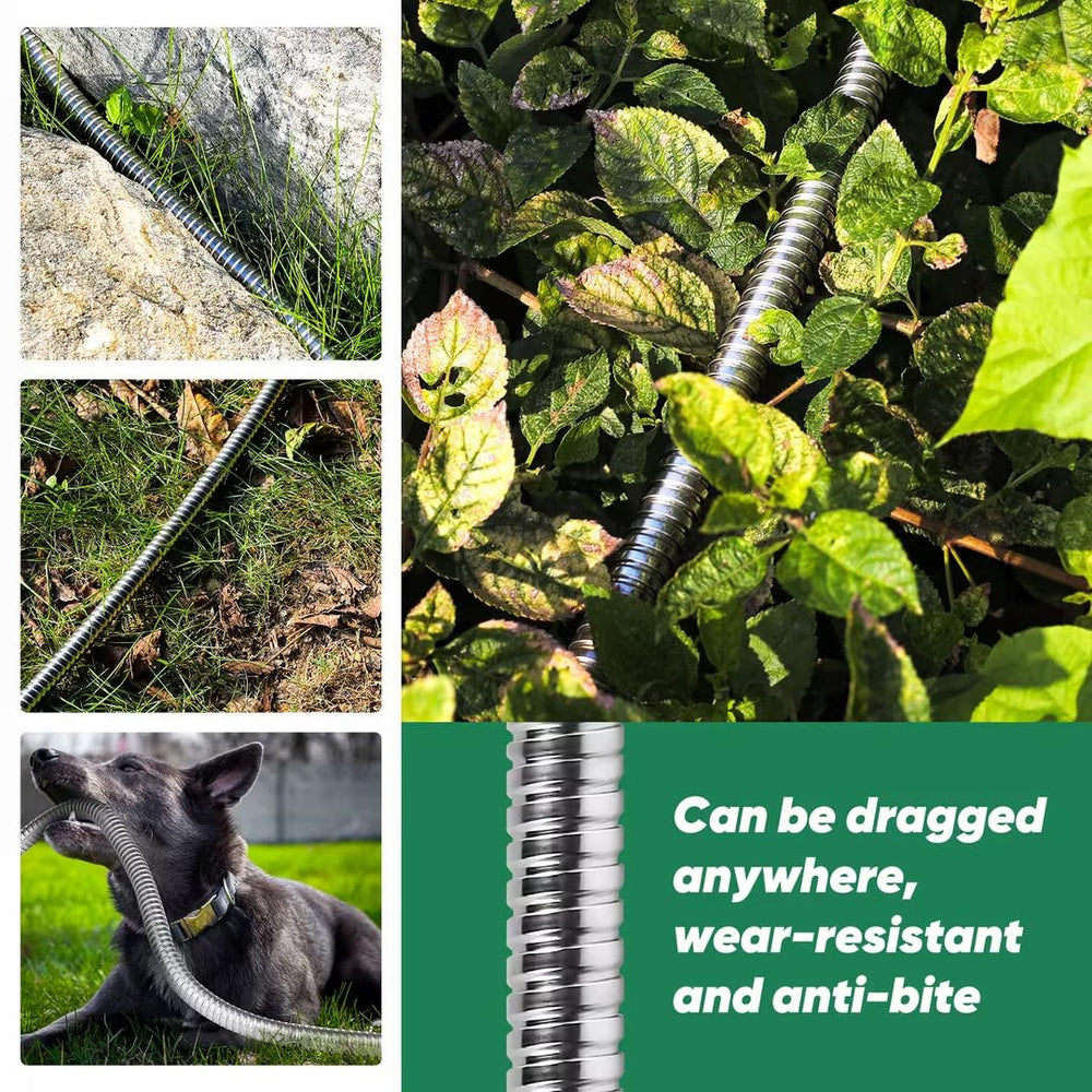 Kebose garden hose with rubber grip handle