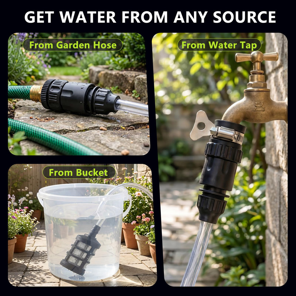 KEEPEAK pressure washer accessories in waterproof hard case