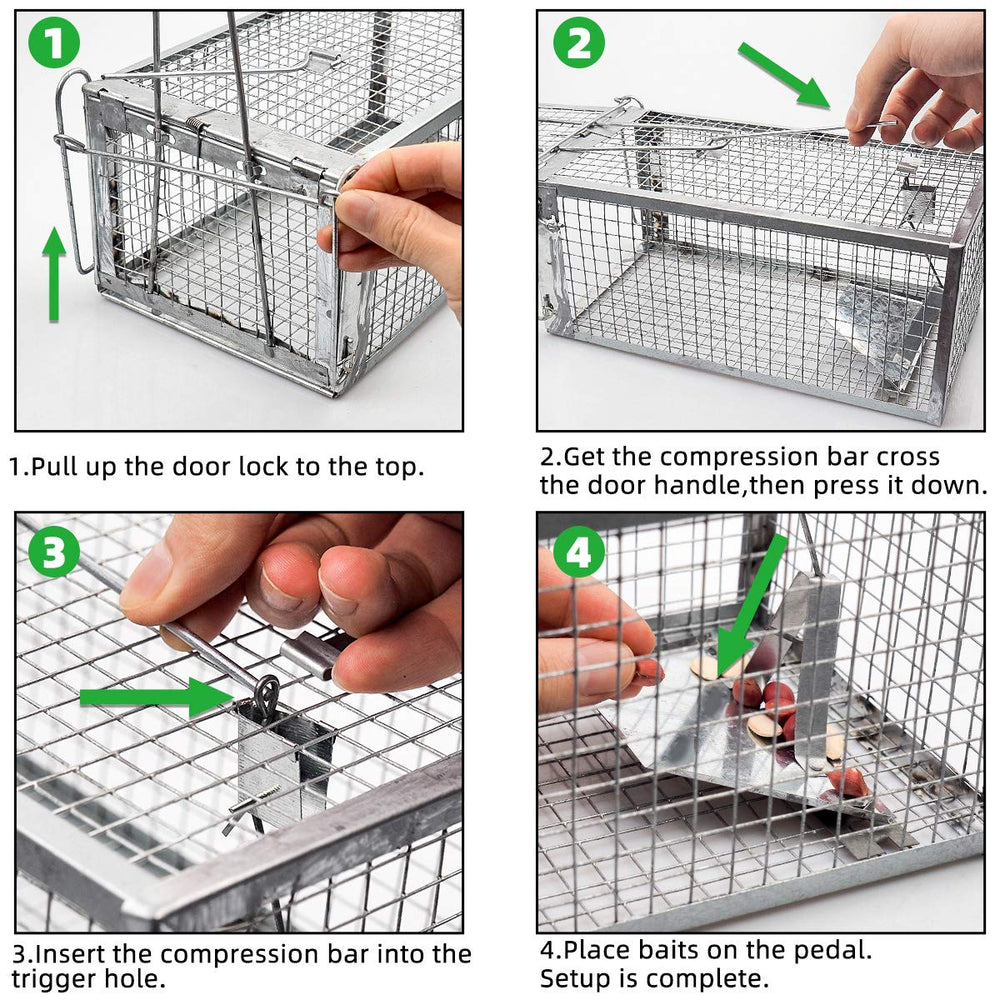 Kensizer humane live cage trap packaging