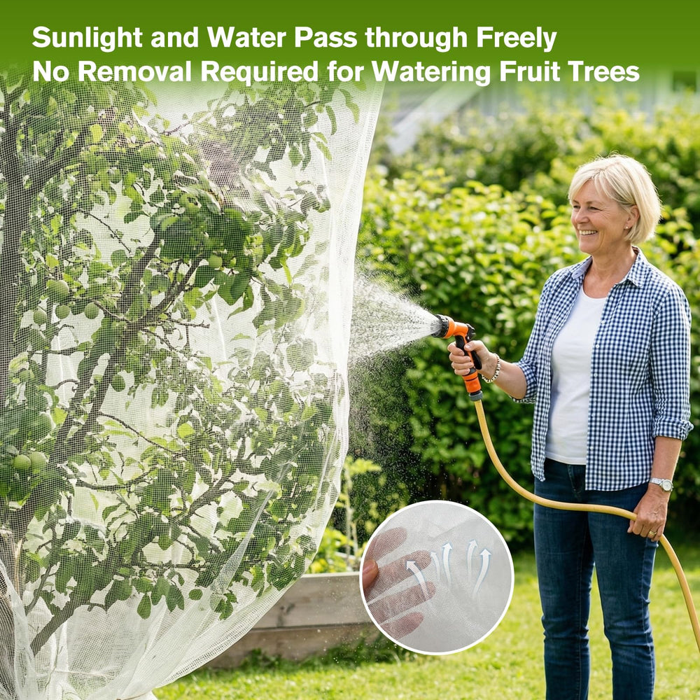 KEOHOLI fruit tree netting with drawstring closure