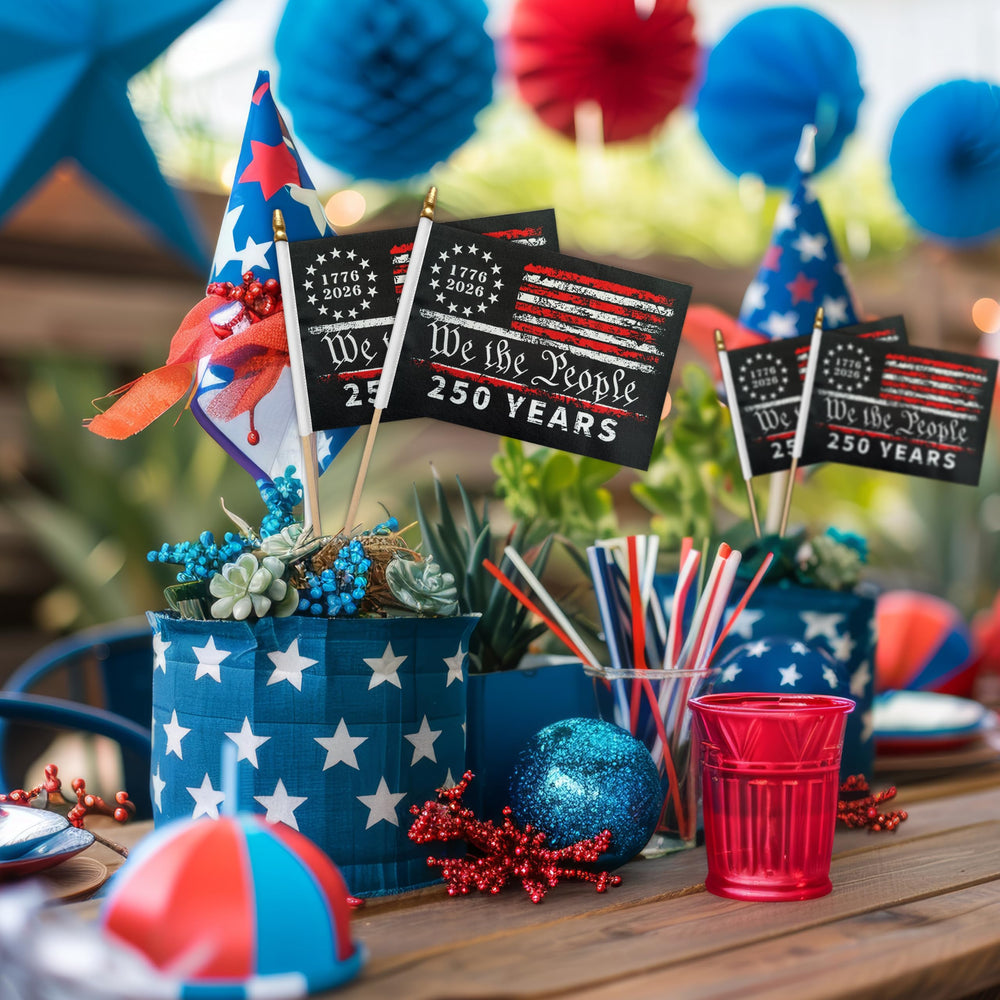 KERDA USA Flag decoration for a party