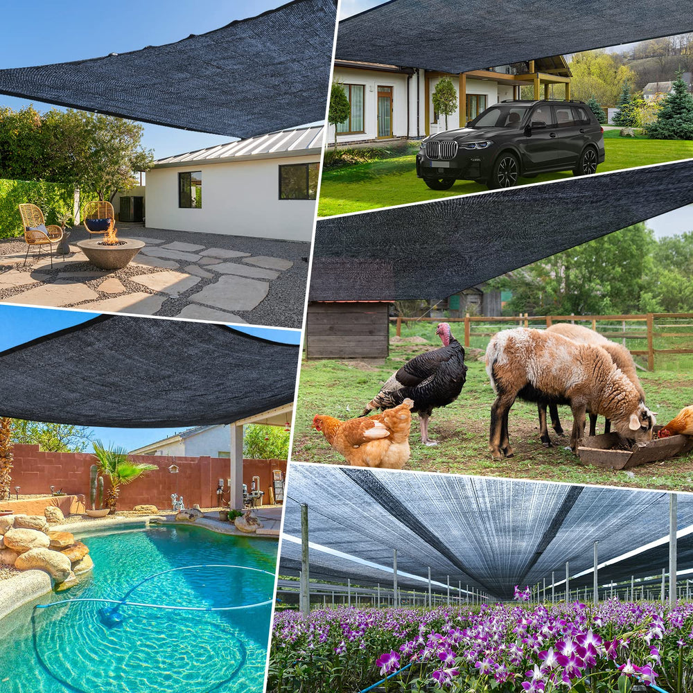 Keten Shade Cloth demonstrating UV protection